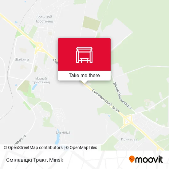 Смілавіцкі Тракт map