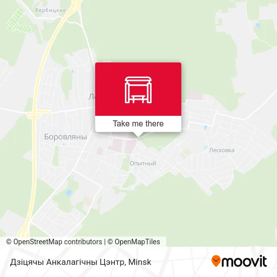 Дзіцячы Анкалагічны Цэнтр map