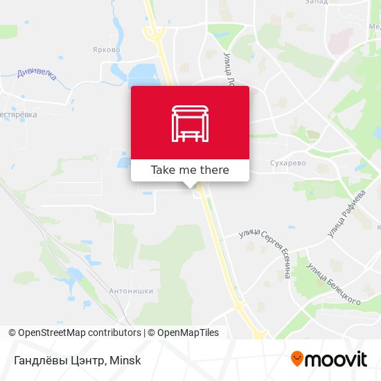 Гандлёвы Цэнтр map