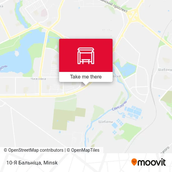 10-Я Бальніца map