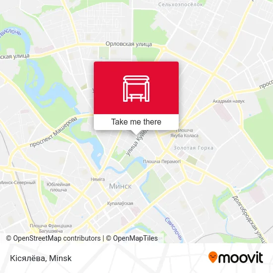 Кісялёва map