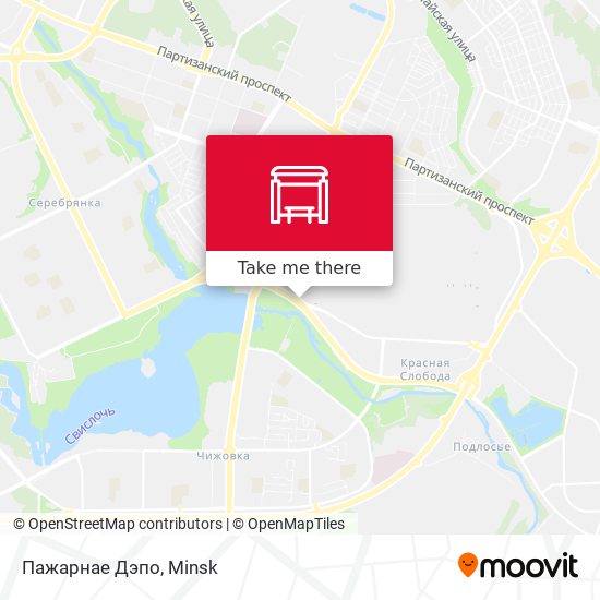 Пажарнае Дэпо map