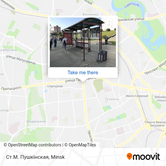 Ст.М. Пушкінская map