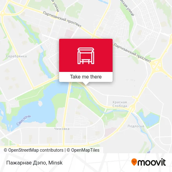 Пажарнае Дэпо map