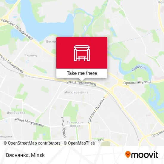 Вяснянка map