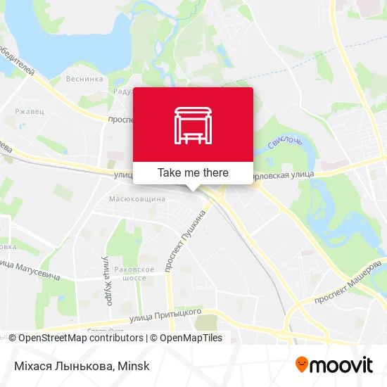 Міхася Лынькова map