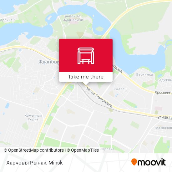 Харчовы Рынак map