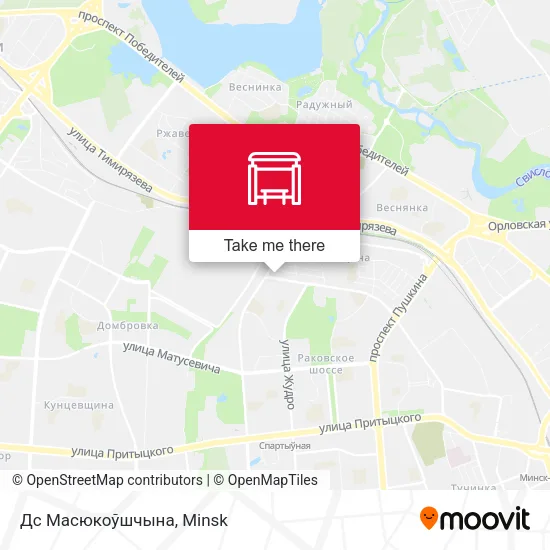 Дс Масюкоўшчына map