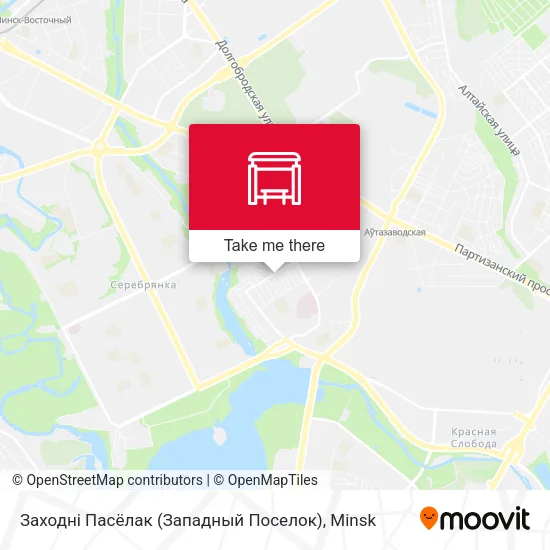 Заходні Пасёлак (Западный Поселок) map