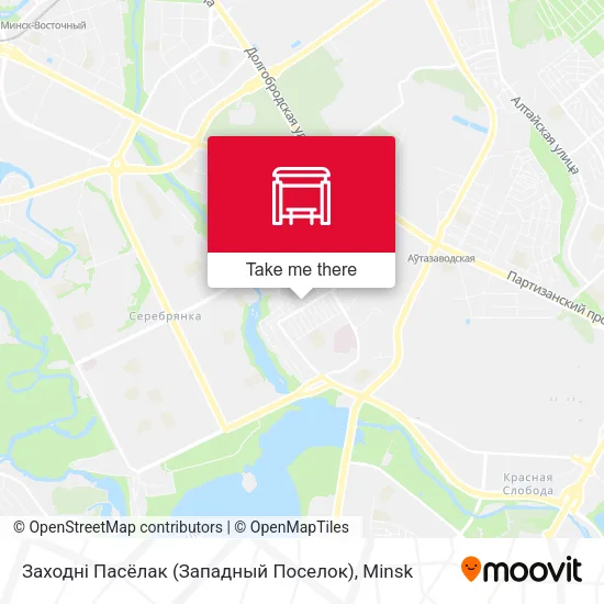 Заходні Пасёлак (Западный Поселок) map