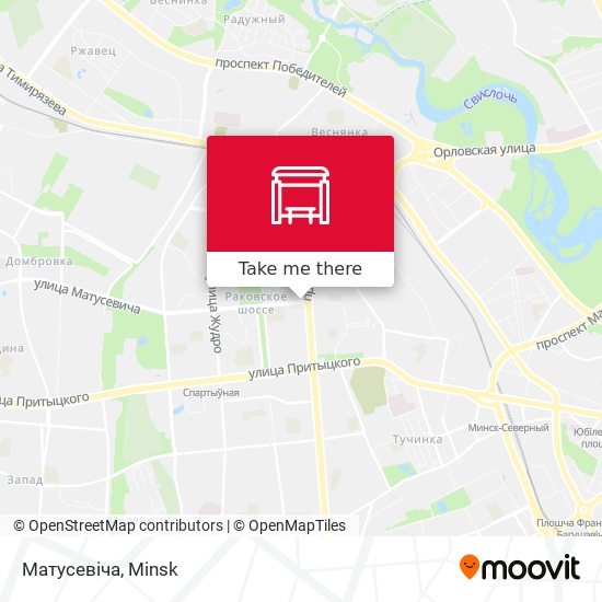 Матусевіча map