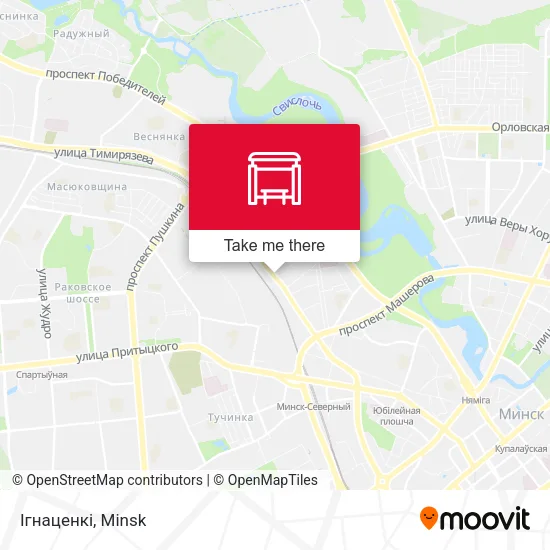 Ігнаценкі map