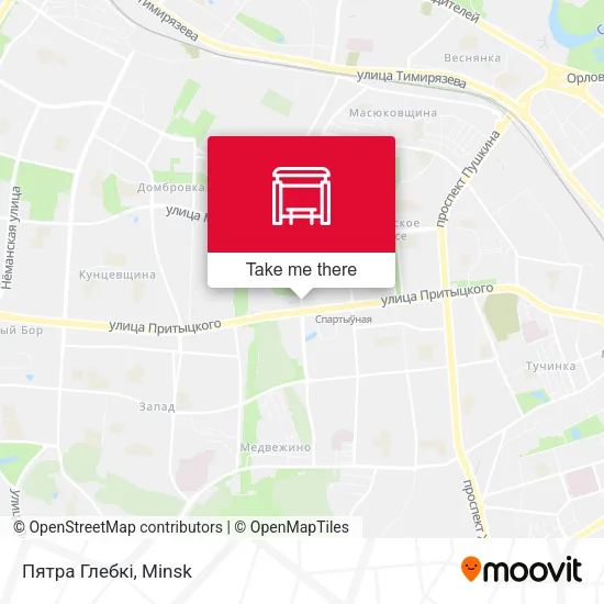 Пятра Глебкі map