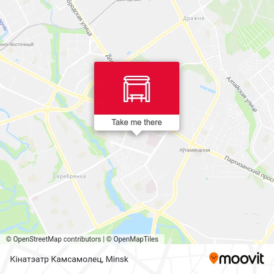 Кінатэатр Камсамолец map