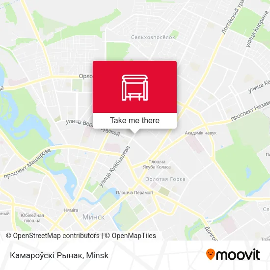 Камароўскі Рынак map