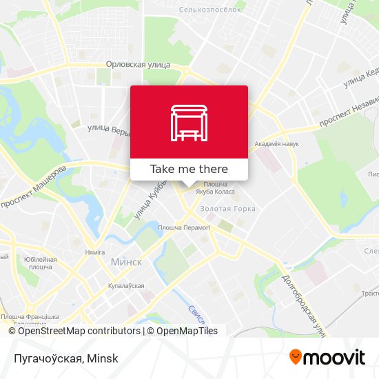 Пугачоўская map