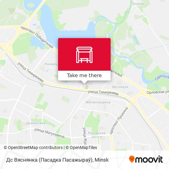 Дс Вяснянка (Пасадка Пасажыраў) map
