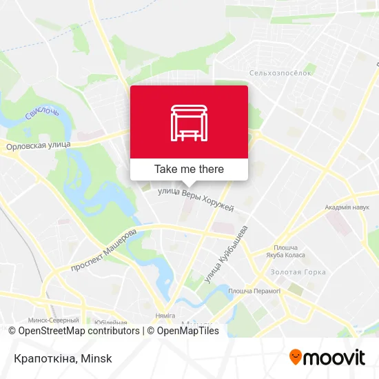 Крапоткіна map