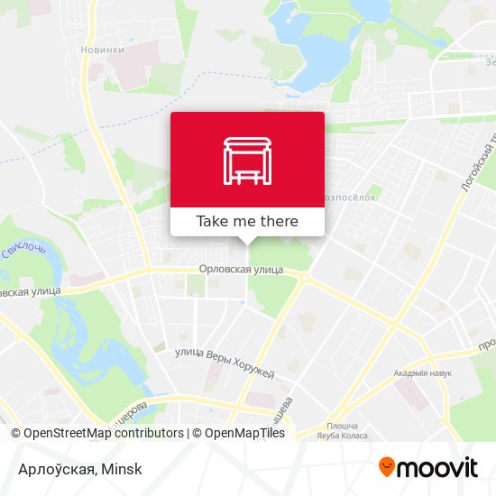 Арлоўская map