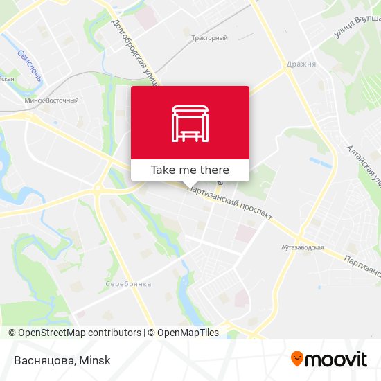 Васняцова map