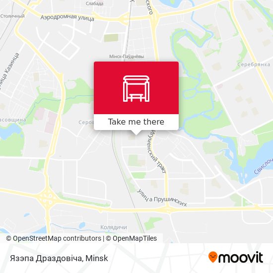 Язэпа Драздовіча map