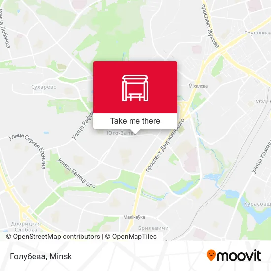 Голубева map