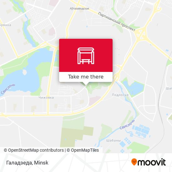Галадзеда map