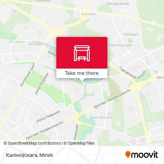 Каліноўскага map