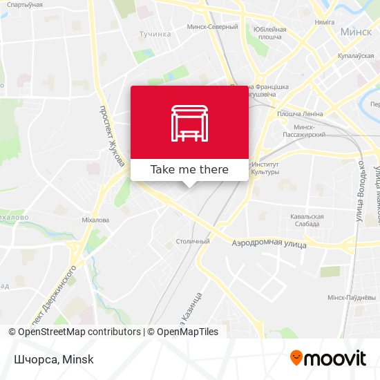 Шчорса map