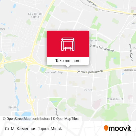 Ст.М. Каменная Горка map