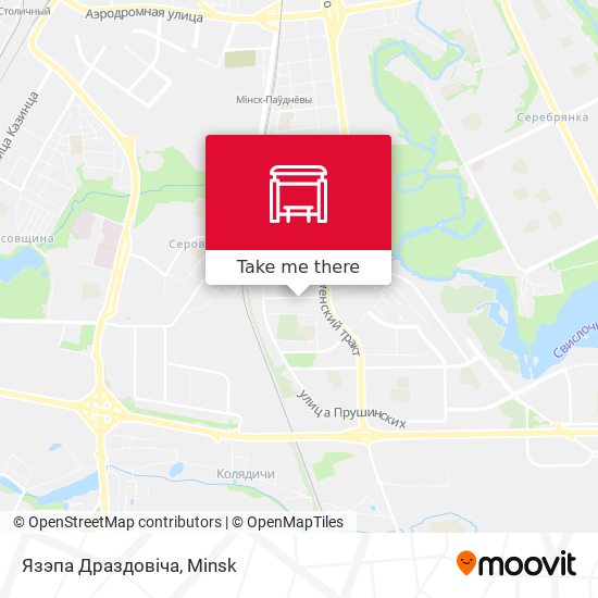 Язэпа Драздовіча map