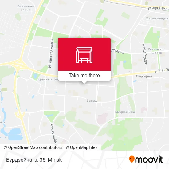 Бурдзейнага, 35 map