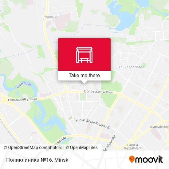 Поликлиника №16 map