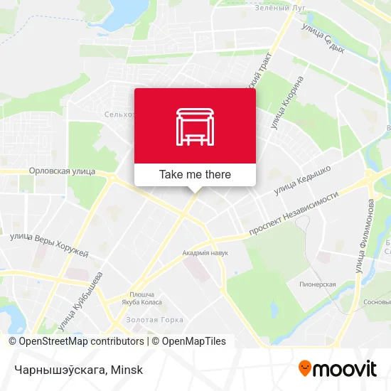 Чарнышэўскага map