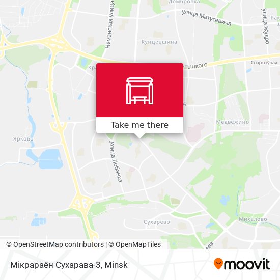 Мікрараён Сухарава-3 map