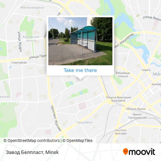 Завод Белпласт map