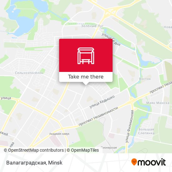 Валагаградская map