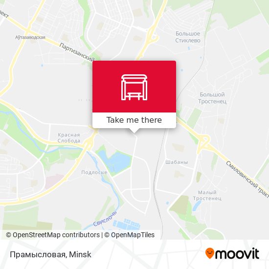 Прамысловая map