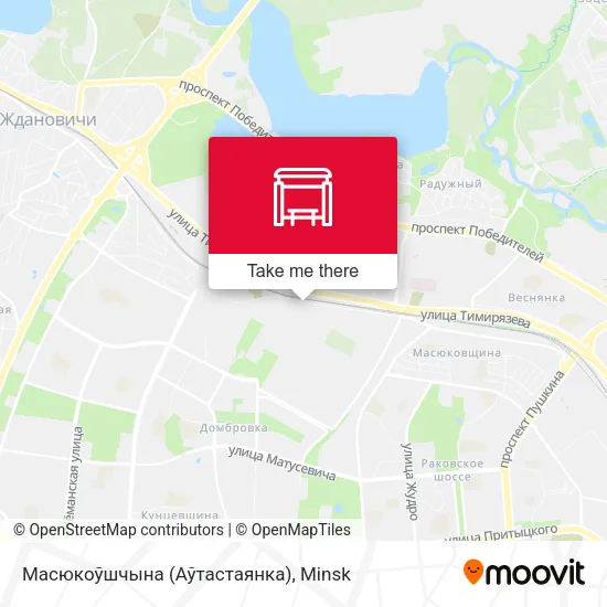 Масюкоўшчына (Аўтастаянка) map