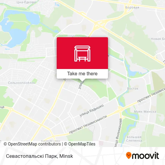 Севастопальскі Парк map