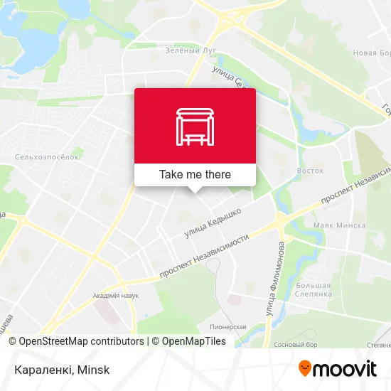 Караленкі map