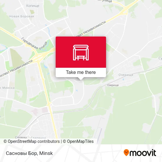 Сасновы Бор map