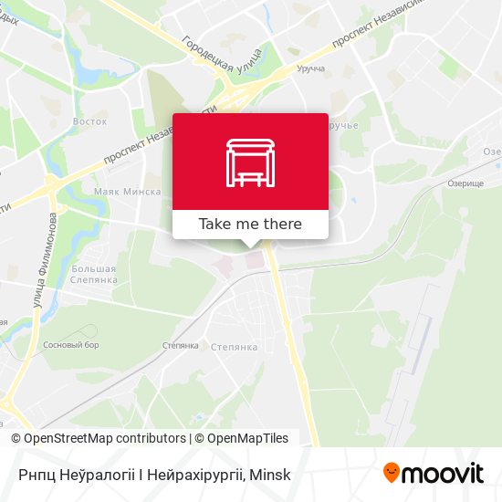 Рнпц Неўралогіі І Нейрахірургіі map