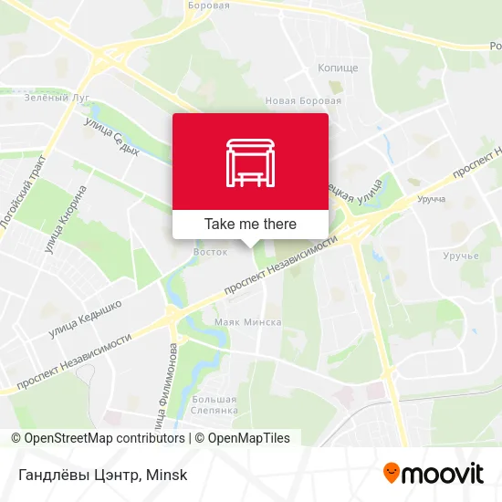 Гандлёвы Цэнтр map