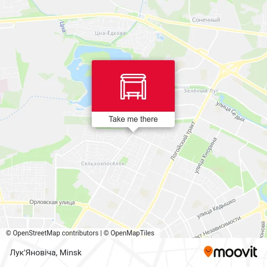 Лук'Яновіча map