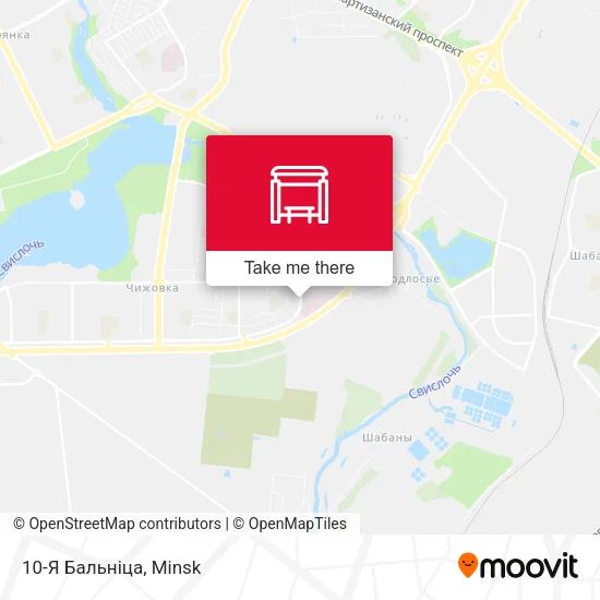 10-Я Бальніца map