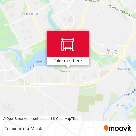 Ташкенцкая map