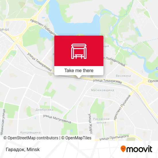 Гарадок map