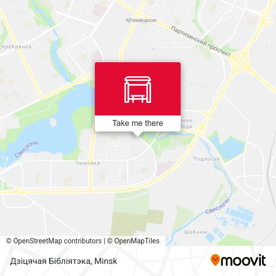 Дзіцячая Бібліятэка map