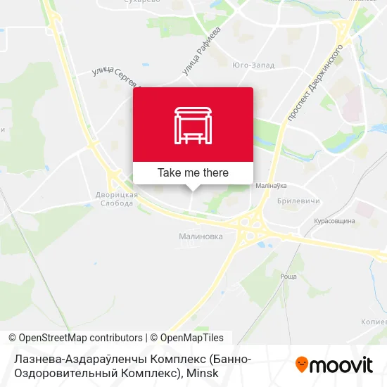 Лазнева-Аздараўленчы Комплекс (Банно-Оздоровительный Комплекс) map